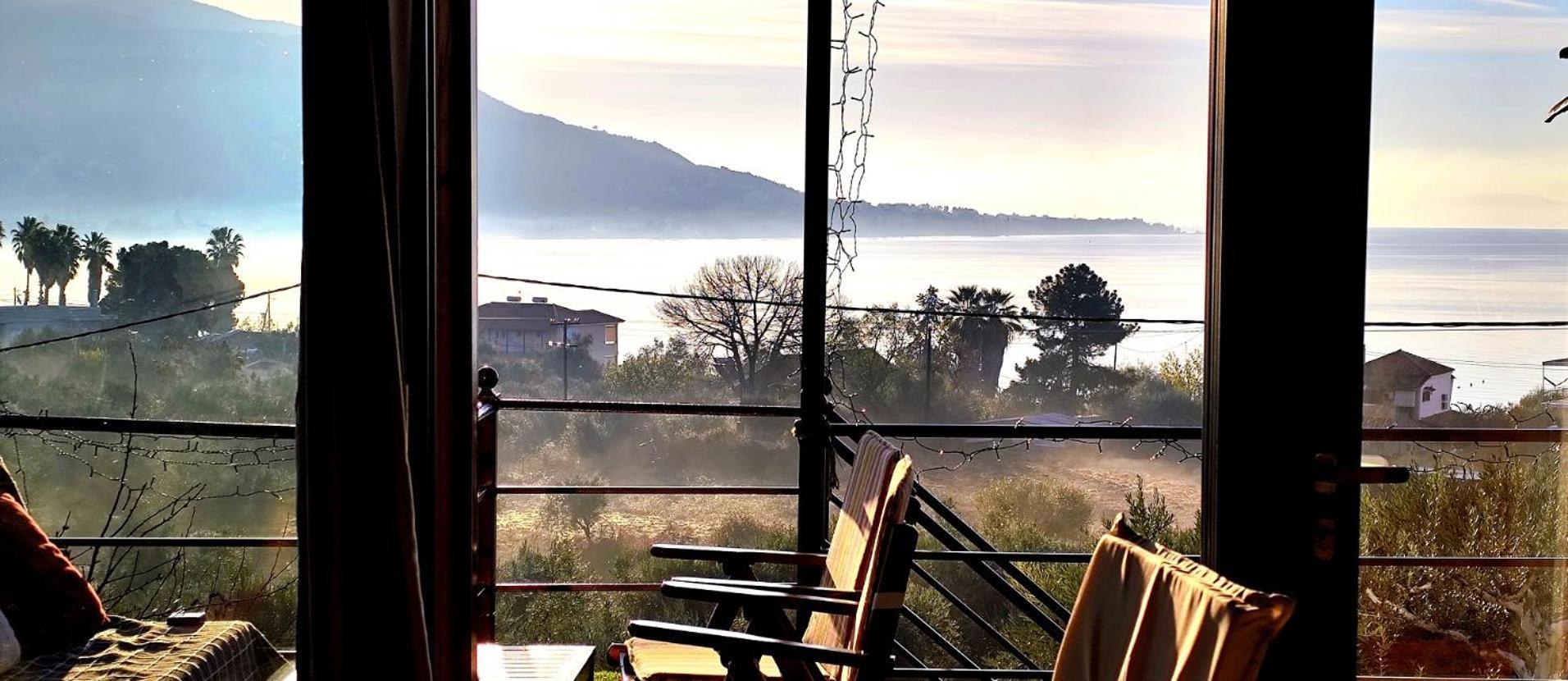 Cozy House With Amazing View! Appartement Loutra Edipsou  Buitenkant foto